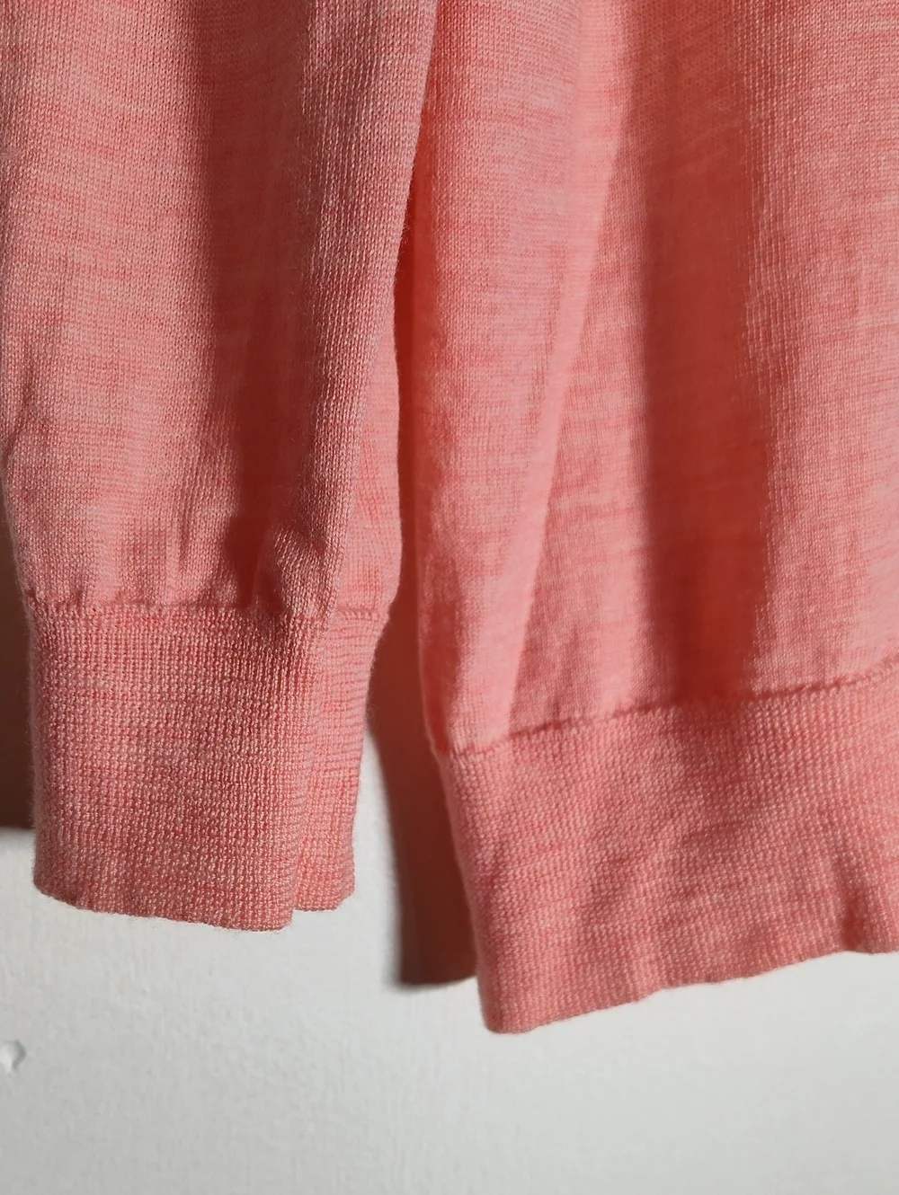 J. Crew Tippi 100% merino wool lightweight crewneck pink‎ sweater L